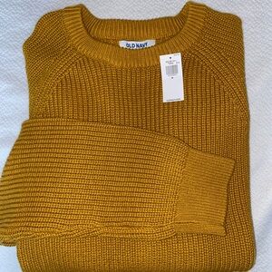Old Navy Men's Mustard Sweater